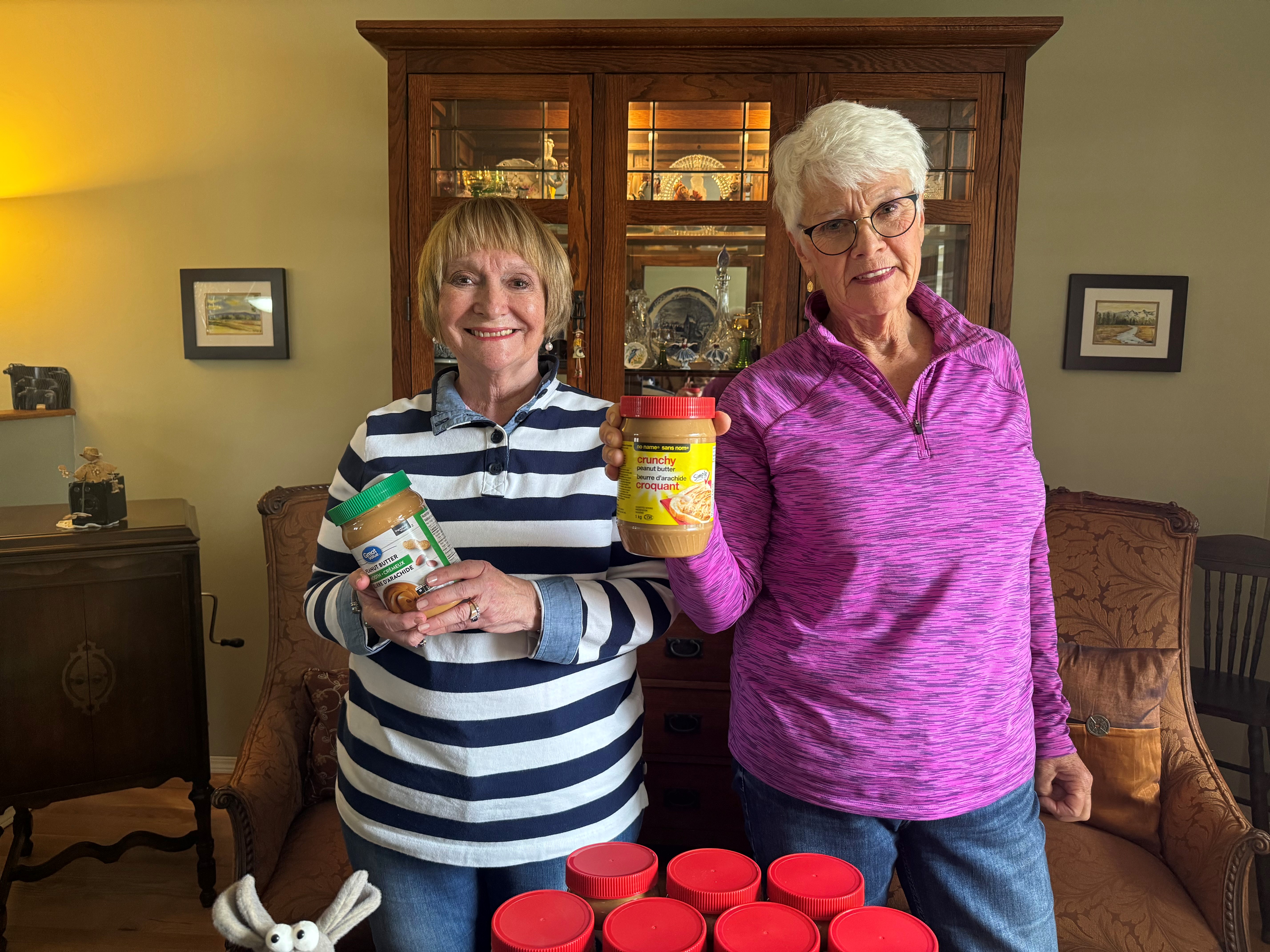 One jar at a time: Calgary friends’ peanut butter drive marks 10th year