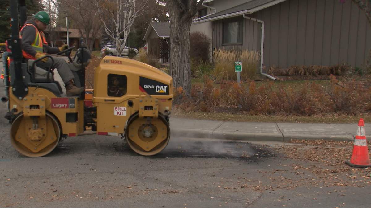 The city of Calgary says its road repair crews have filled nearly 36,000 potholes so far this year, a record number.