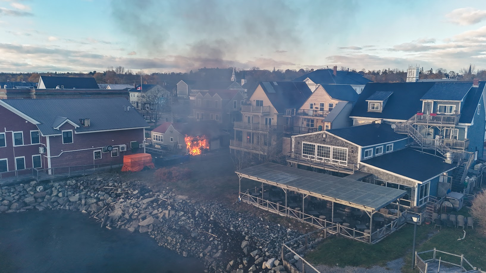 Community shows overwhelming support after fire damages beloved pub in Saint Andrews