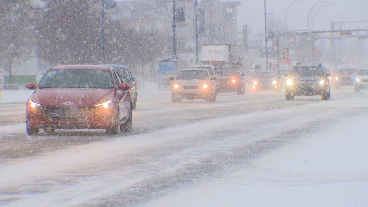 Up to 30 cm of snow is expected to fall on some parts of Alberta over the next three days.