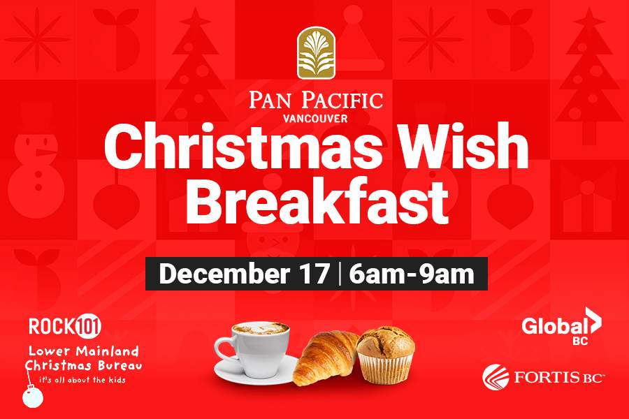 Global BC & Rock 101 sponsors Pan Pacific Christmas Wish Breakfast 2024 - image
