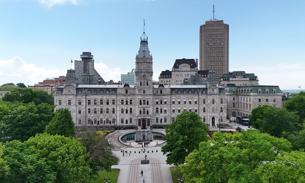 The National Assembly is seen in Quebec City, Wednesday, June 5, 2024.