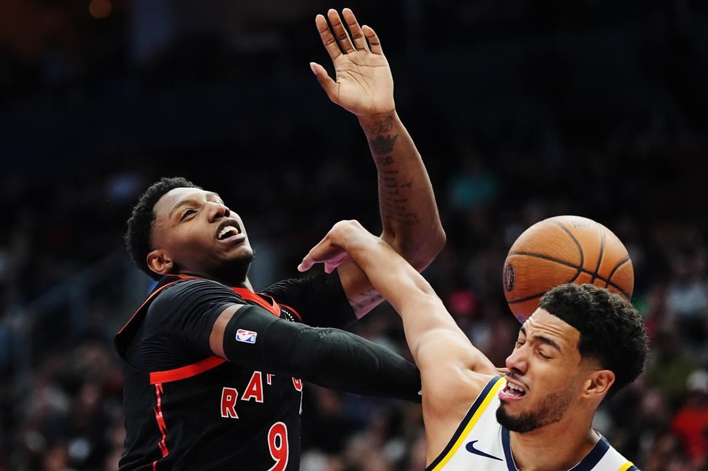 Barnes has career-high as Raptors beat Pacers