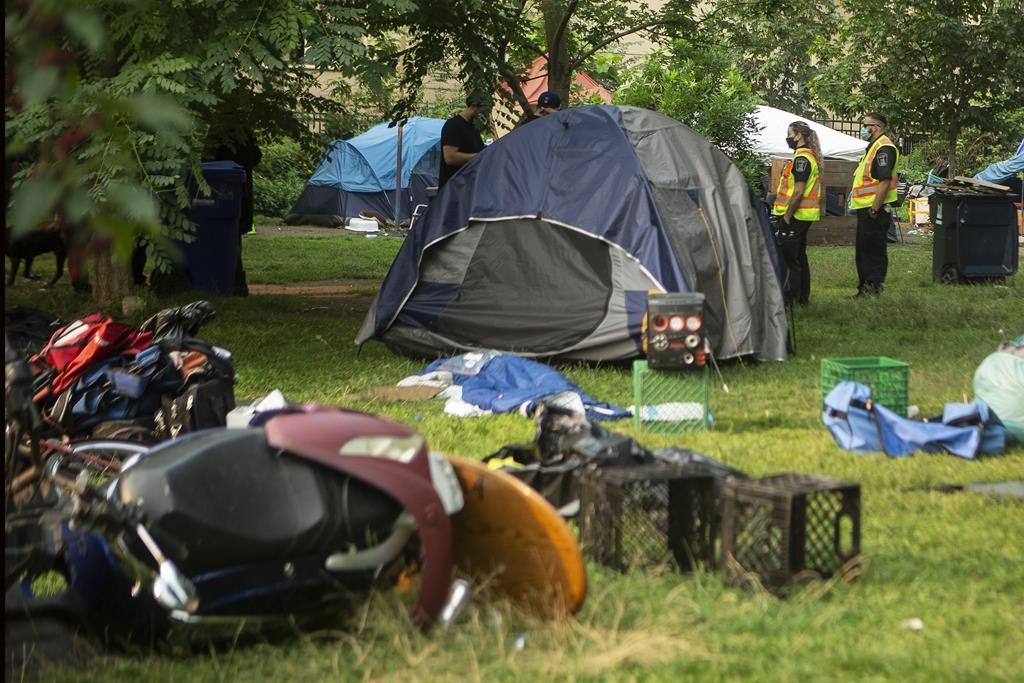 Ontario bill aimed at ending homeless encampments to stiffen trespass, drug penalties