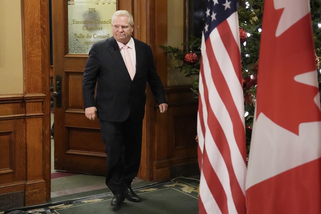 Premier Ford being urged to ‘walk back’ threat of electricity shut off in possible U.S. tariff showdown