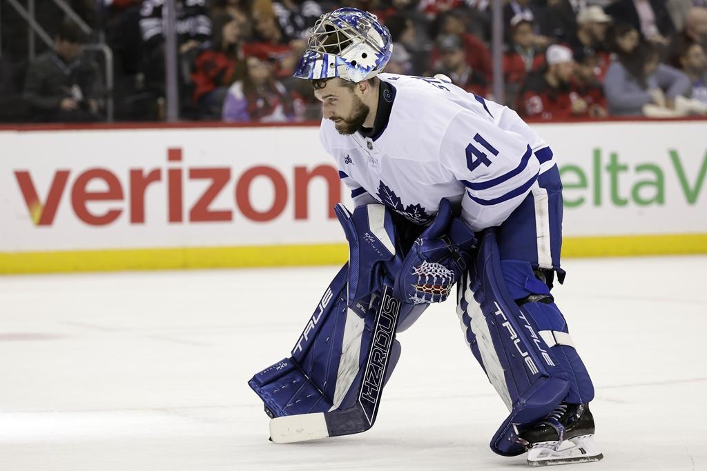 Leafs place goaltender Anthony Stolarz on IR