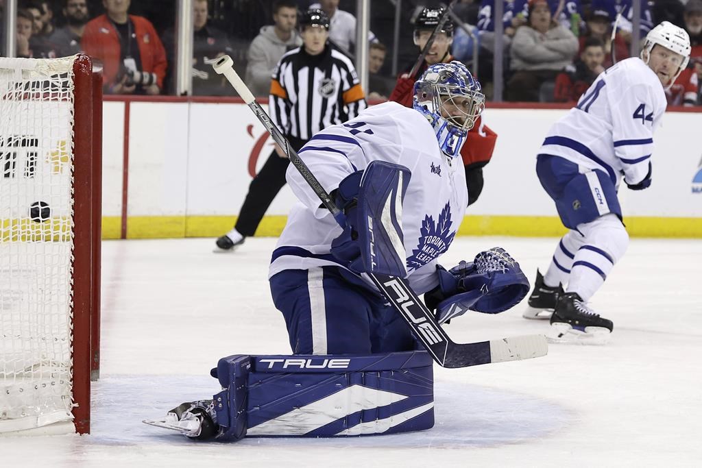 Toronto Maple Leafs’ Anthony Stolarz to have knee surgery, will be out 4-6 weeks