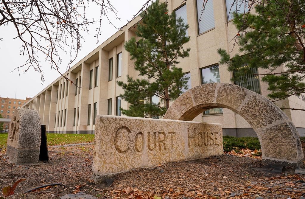 Court of King's Bench in Regina is shown on Tuesday, Nov. 5, 2024. Saskatchewan's highest court has given a thumbs-down to an appeal in a legal case involving the use of an emoji. THE CANADIAN PRESS/Heywood Yu.
