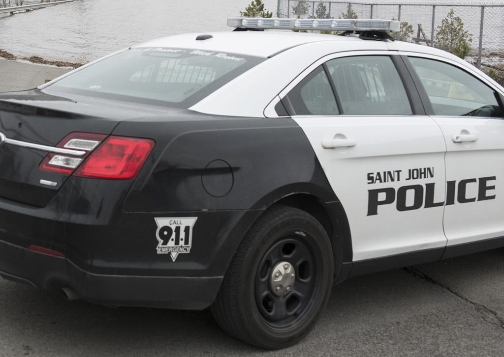Saint John Police is shown in this file photo. The Canadian Press.