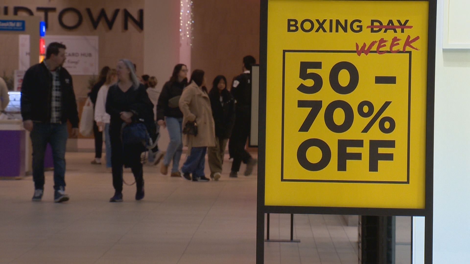 Busy Boxing Day for Saskatoon shoppers