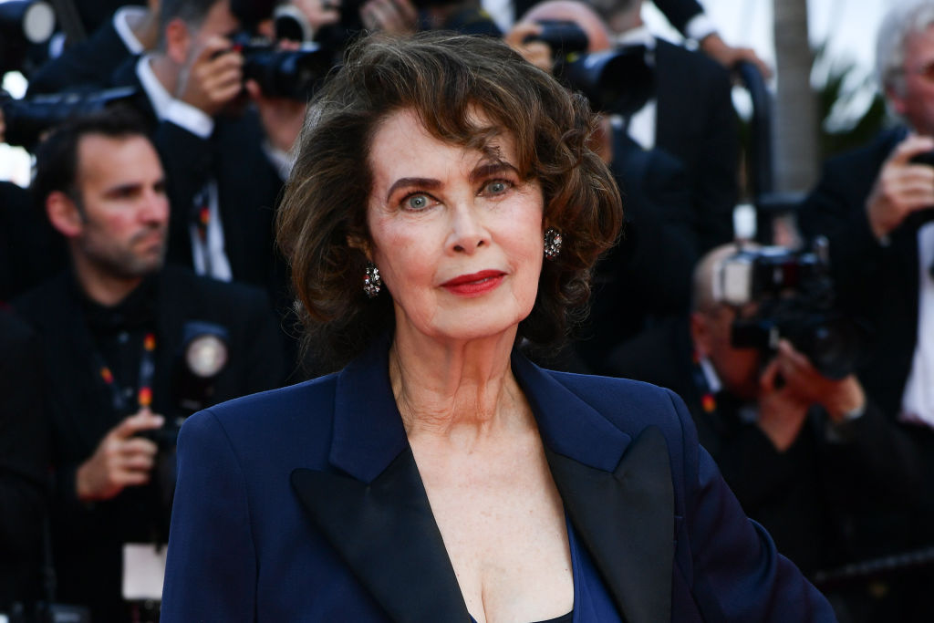 Dayle Haddon attends the "La Plus Precieuse Des Marchandises" (The Most Precious Of Cargoes) Red Carpet at the 77th annual Cannes Film Festival at Palais des Festivals on May 24, 2024 in Cannes, France.