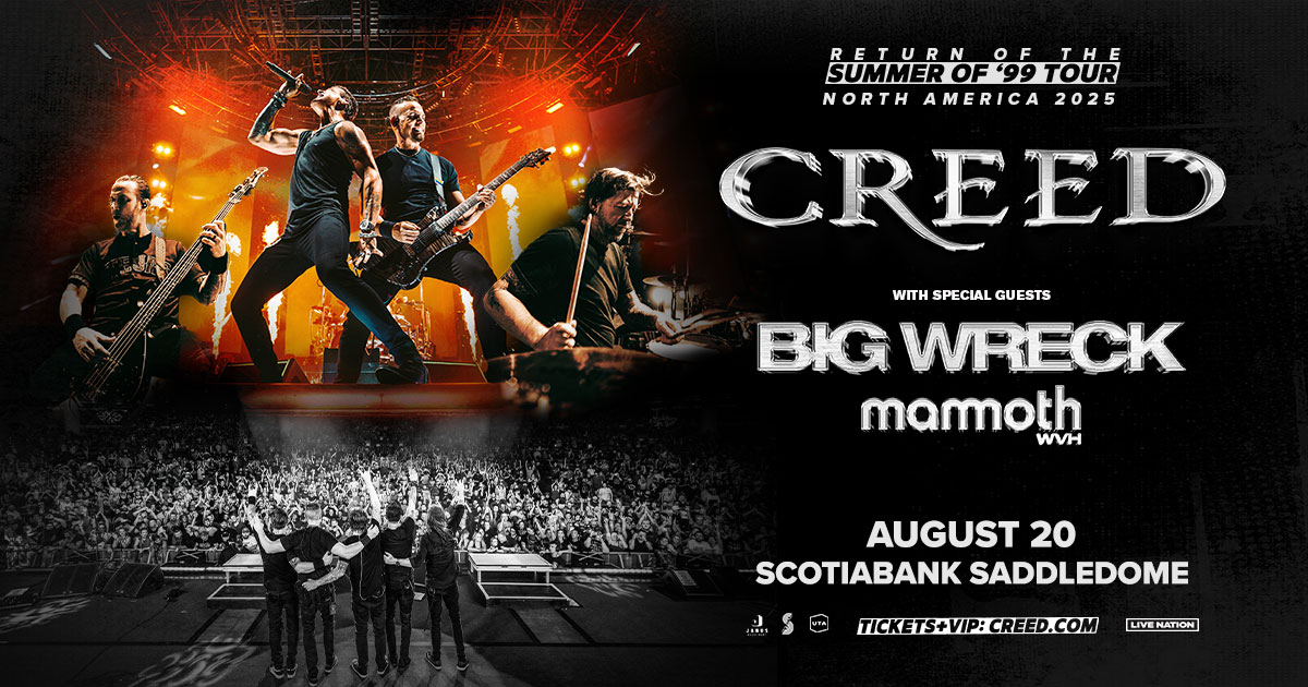 Creed Supported by QR Calgary - image