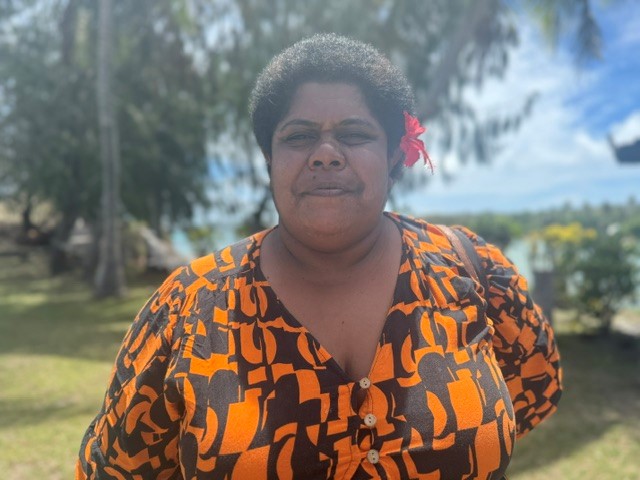 Nacula District representative Lavenia Naivalu is working to make her community a “greener pasture” that young villagers will want to stay and call home.