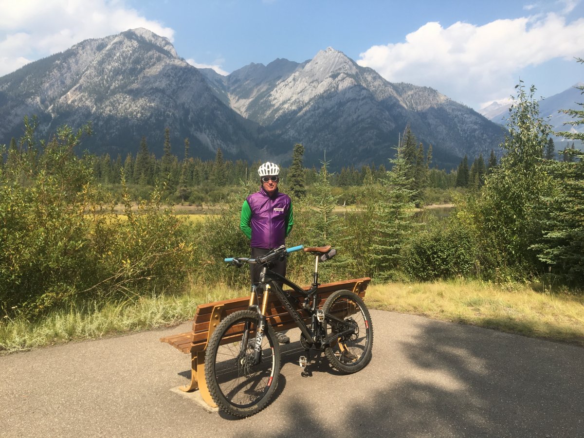 "An entire fleet" is how Banffite Dave Millard describes the six bikes he owns and are also his primary mode of transportation.