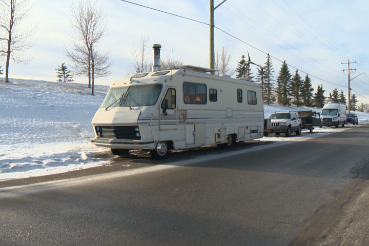 Starting over: Calgarian living in his RV questions being forced to relocate