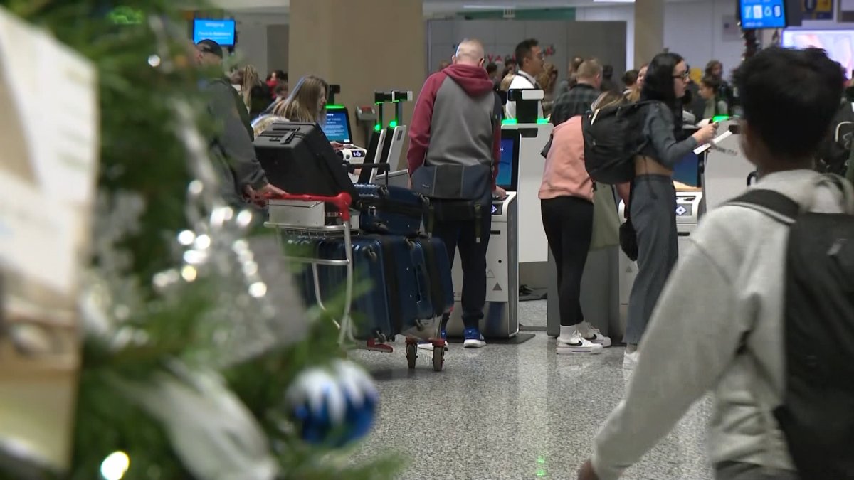 The Calgary Airport Authority recommends travelers get to the airport at least 2 hours early for domestic flights and 3 hours for international departures.