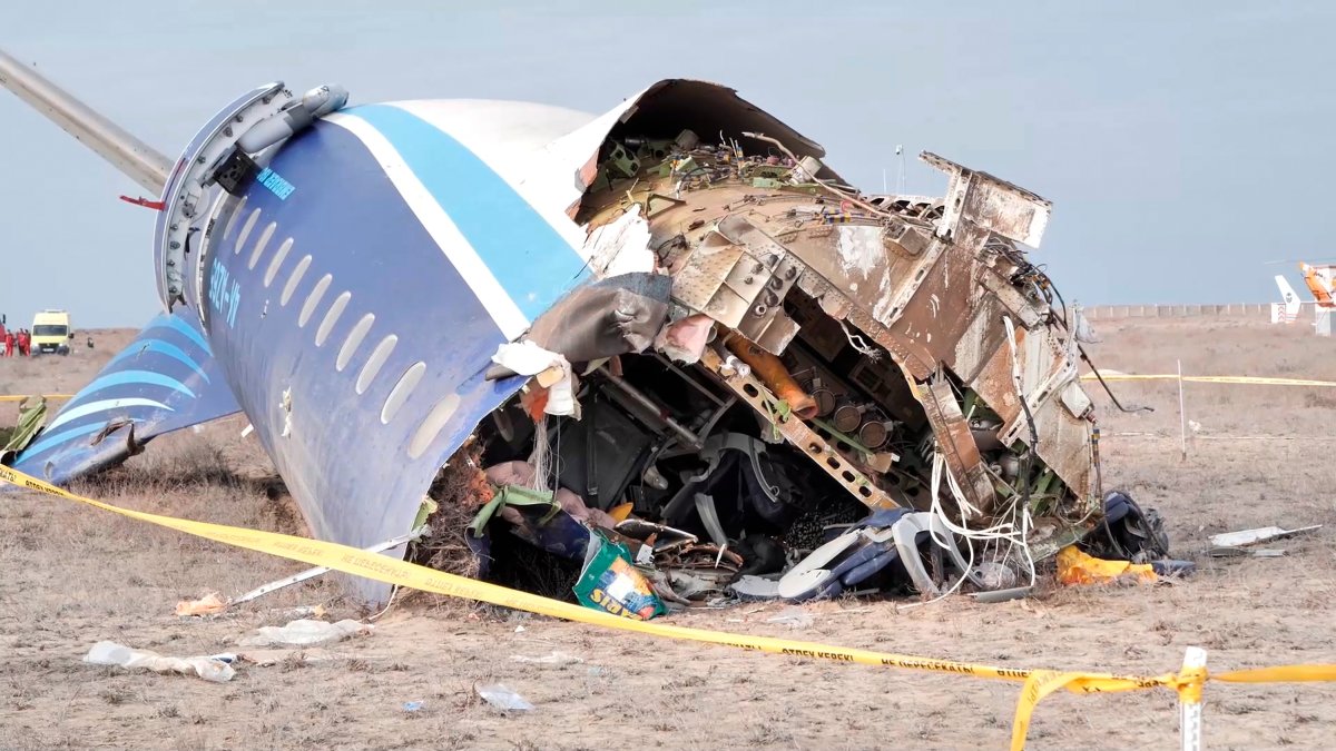 Azerbaijan Airlines plane crash