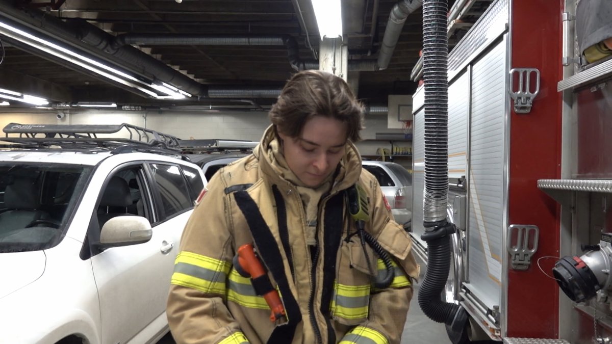 There are a lot of parallels between firefighting and bobsledding says Bianca Ribi, who says she loves 'dangerous and unpredictable' things.