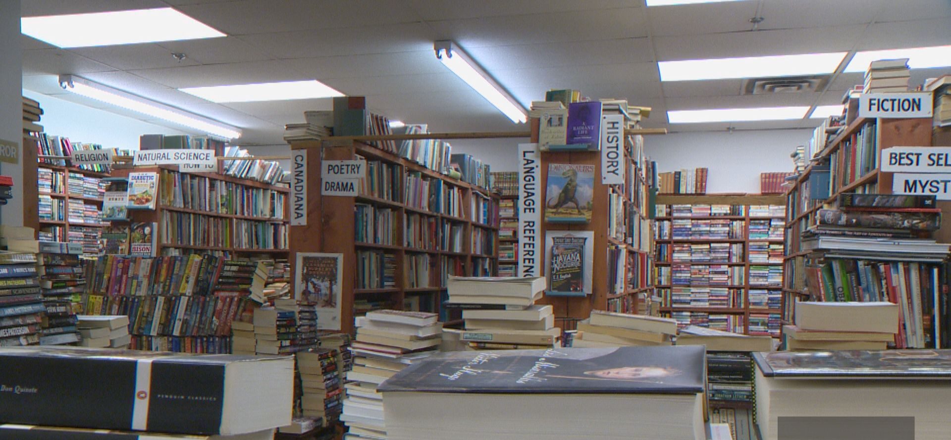 Regina used bookstore says business is always up