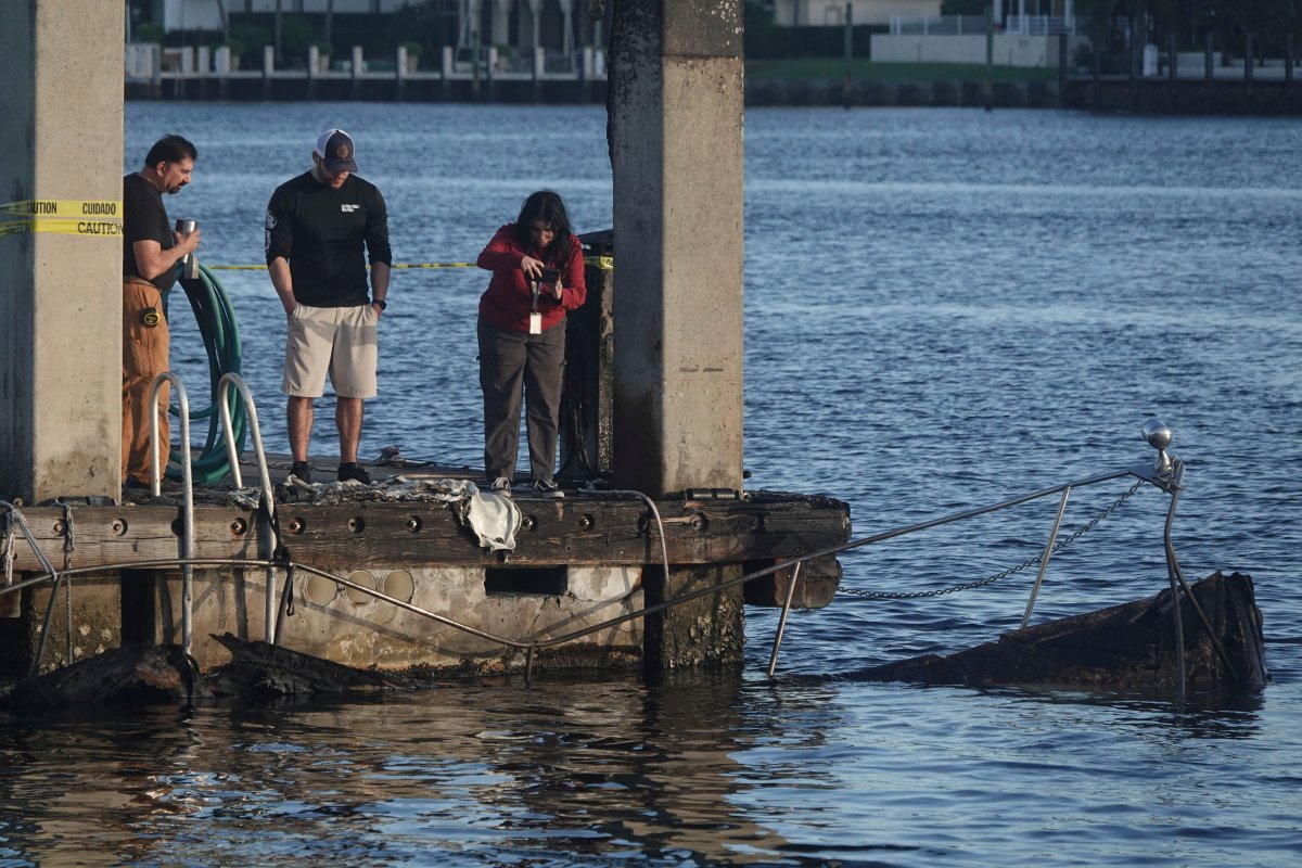 Florida boat explosion