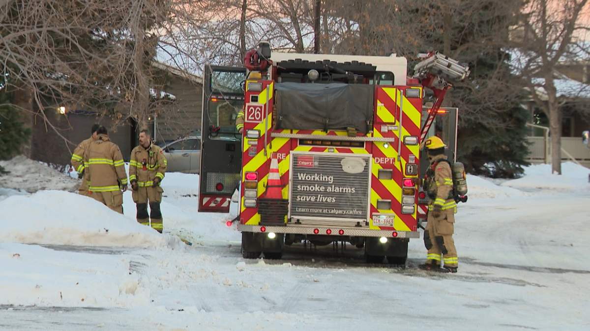The Calgary Fire Department says natural gas was discovered coming from an underground leak and surfacing through electrical boxes and fence posts in the southeast community of Sundance early Friday morning.