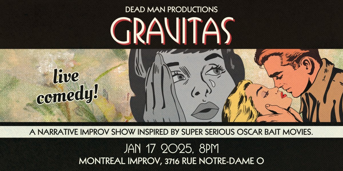 Gravitas: Live Improv Comedy - image