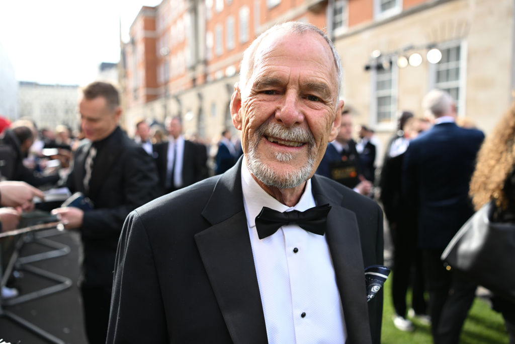 Ian Gelder attends The Olivier Awards 2022 with MasterCard at the Royal Albert Hall on April 10, 2022 in London, England.