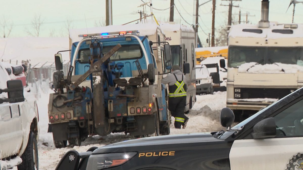 On Sunday, Dec. 1, 2024, the city of Calgary put up no parking signs along Moraine Road northeast, and on Monday the city moved in with police and tow trucks to remove vehicles owned by long term residents of the area.