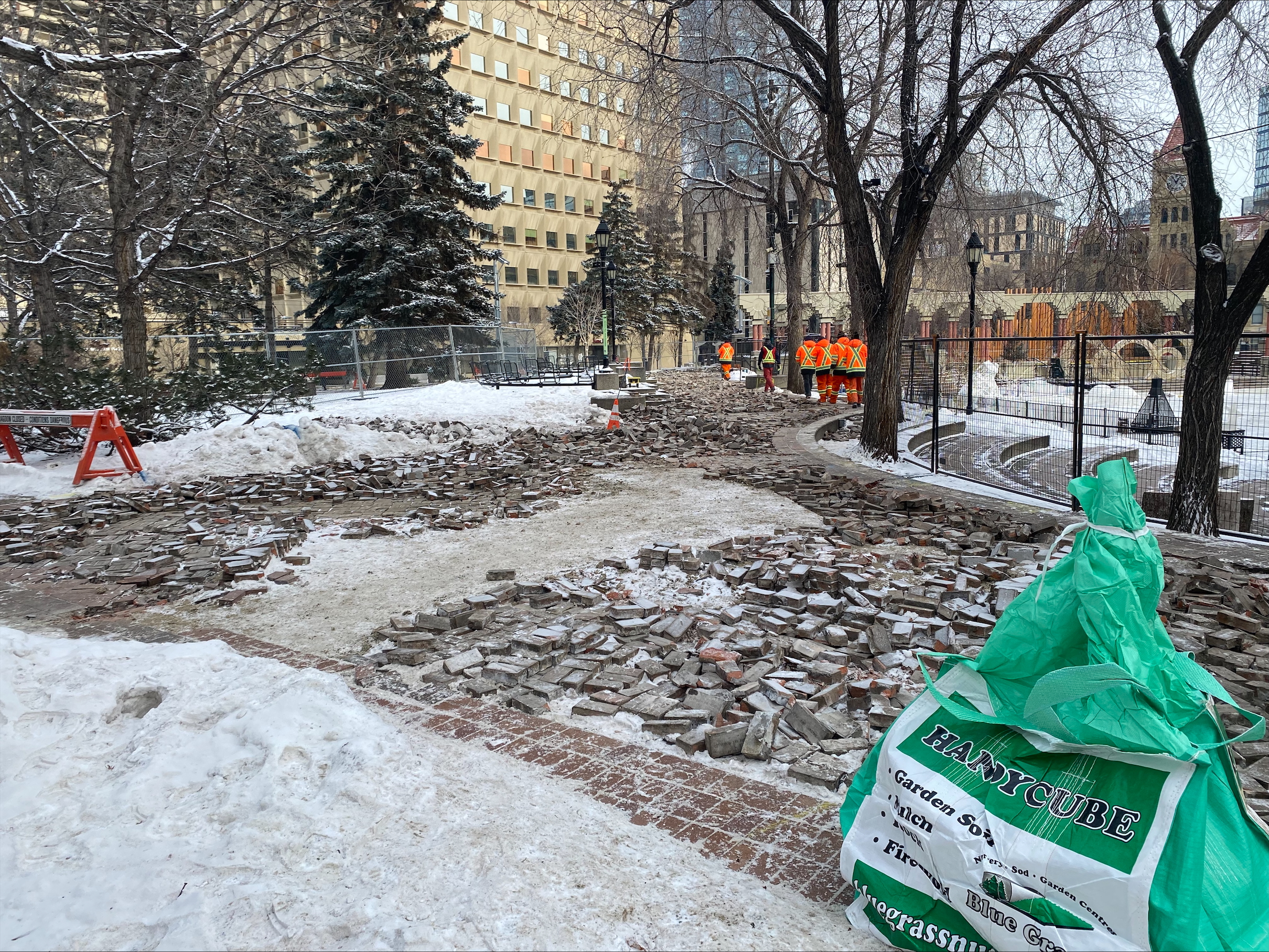 Calgarians get back personalized 1988 Olympic bricks: Weve done the impossible