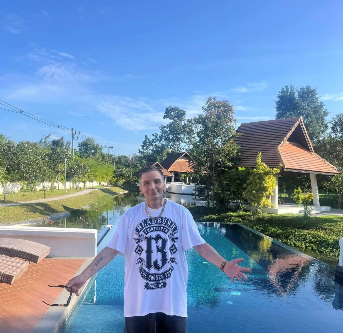 Smokey D says he is thriving at the rehab centre in Thailand.