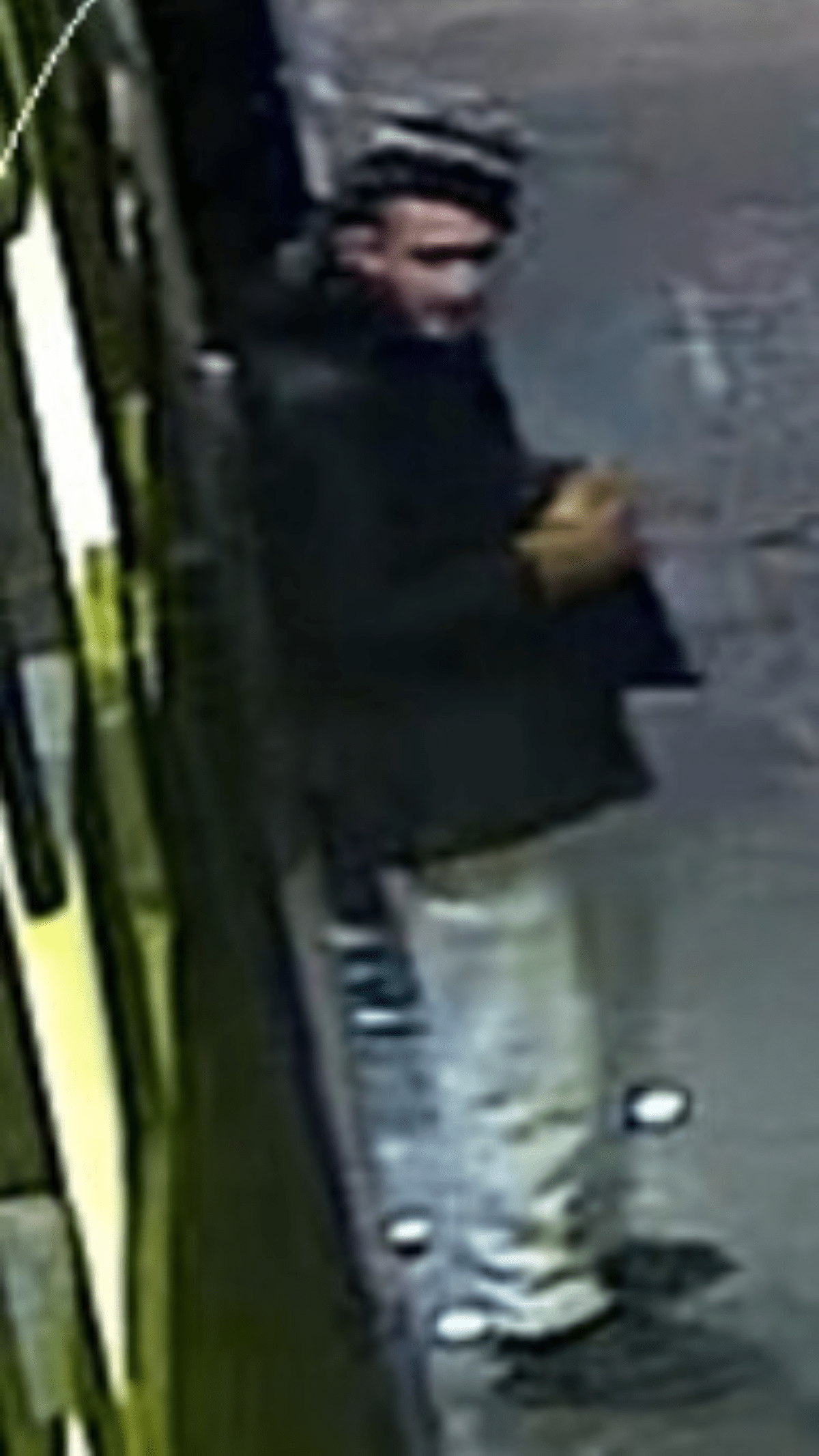 Calgary police have released a photo of this man who is a suspect in the fatal assault of a man in downtown Calgary early Sunday morning.