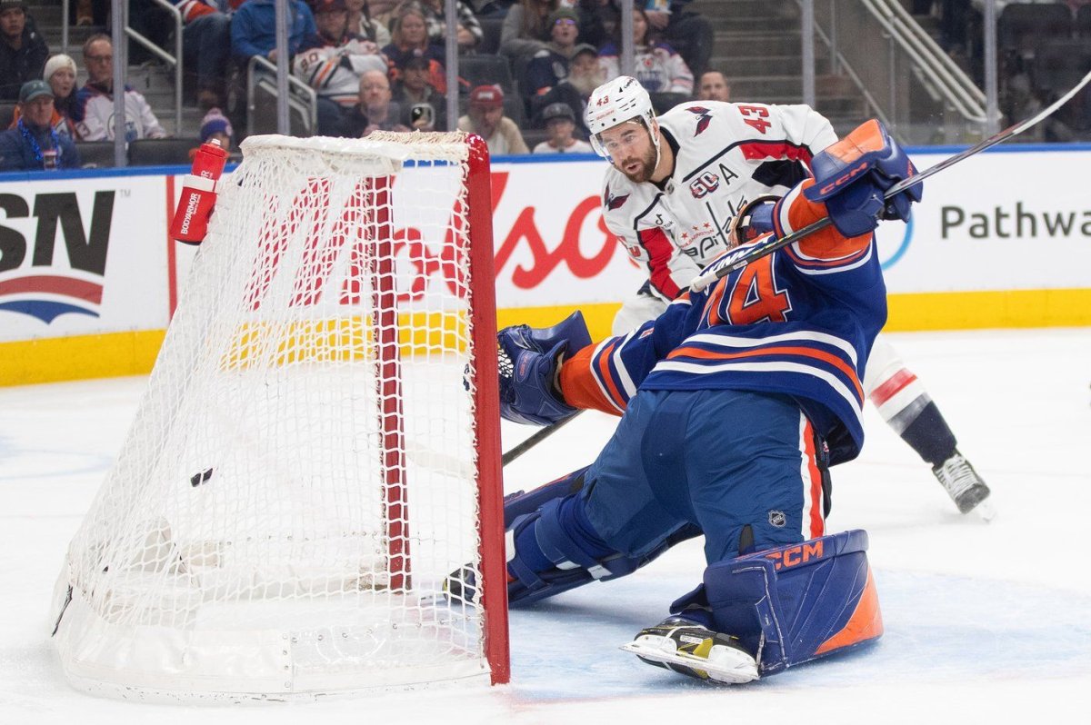 Dubois paces hot Capitals to 32 road win over Oilers Edmonton
