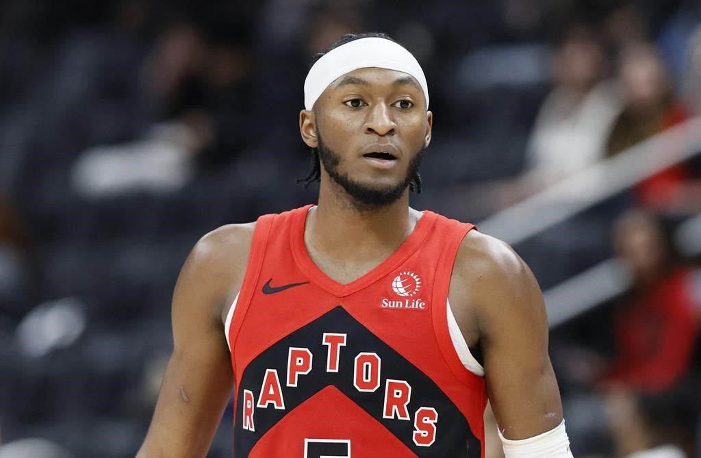 Raptors’ Quickley sits out with hip soreness