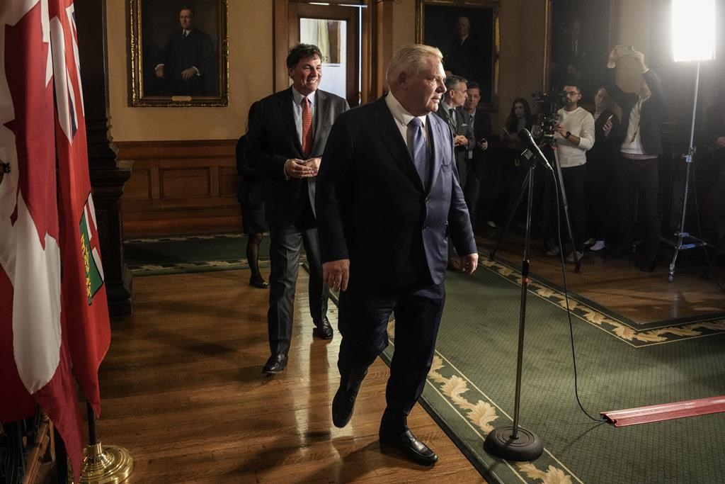 Ford praises federal border plan ahead of meeting with prime minister, premiers