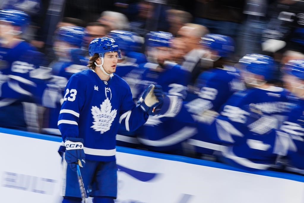 Knies Shines Brightly with Maple Leafs, Making His Mark This Season