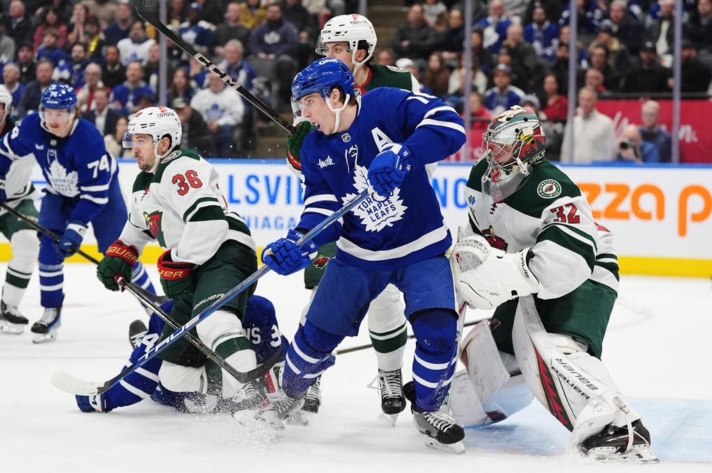 Wild hand slumping Maple Leafs 3-1 loss