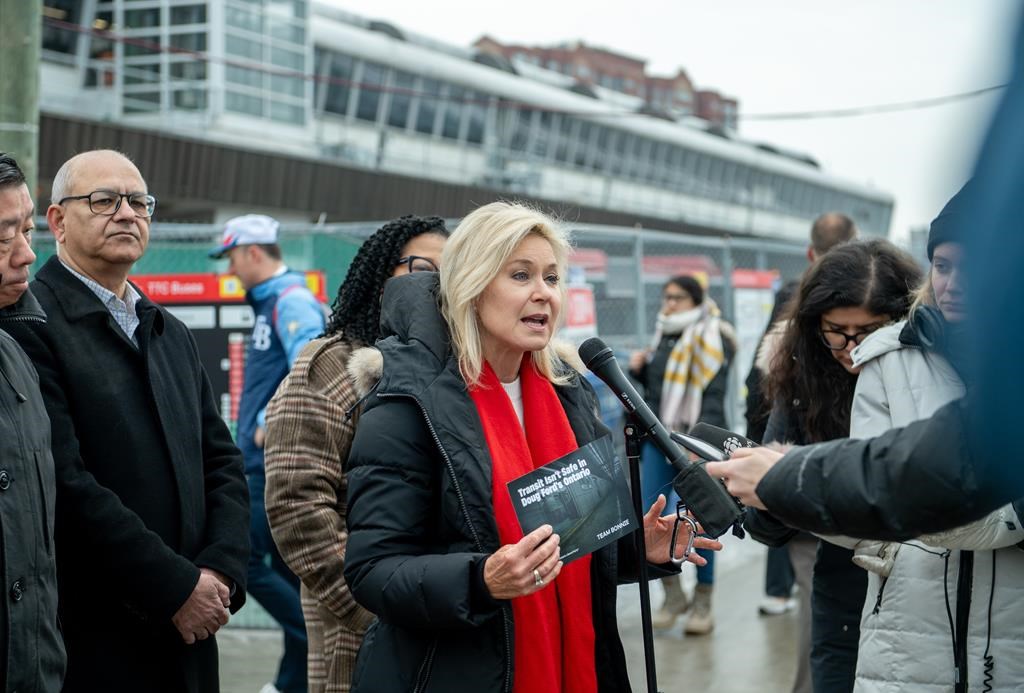 Crombie unveils plan to address safety concerns on Toronto transit system