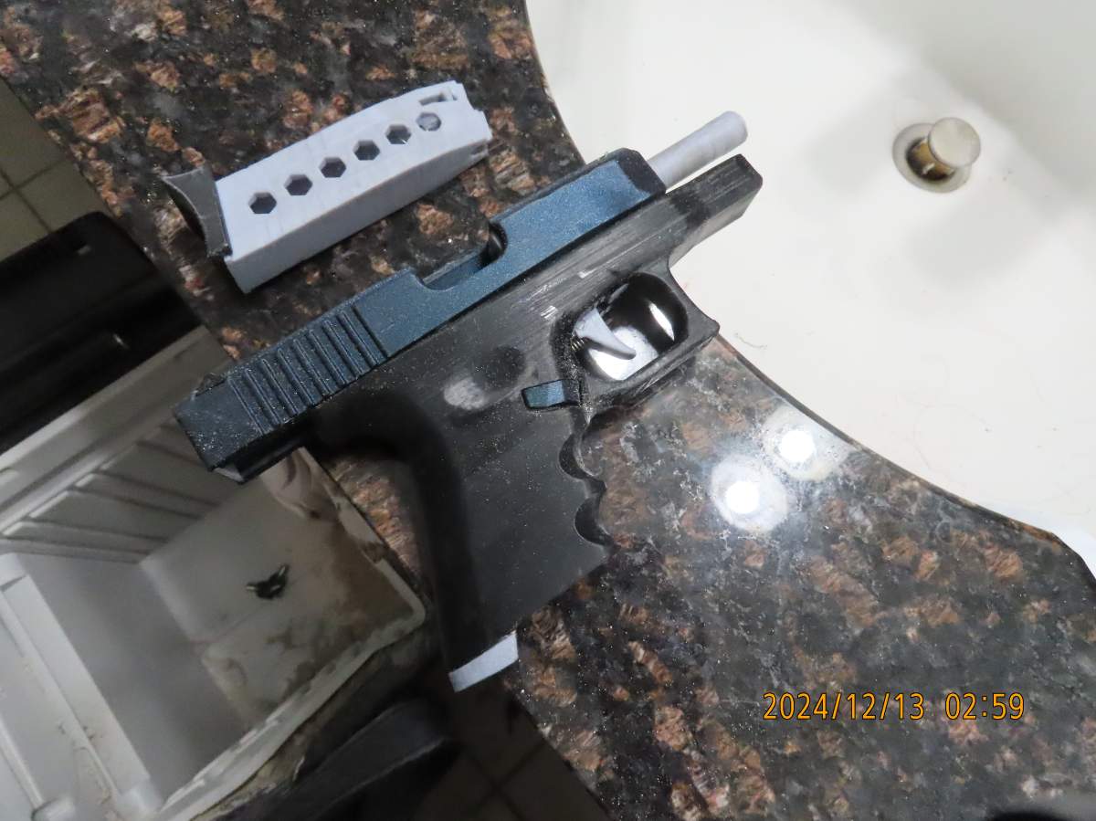 Calgary police say guns, cash, drugs and tools used in the production of drugs were amongst the items seized by invesigators from a suspected drug distribution network in downtown Calgary in the fall of 2024.