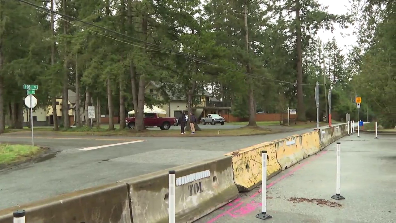 Development differences in Surrey, Langley leave road at literal dead end