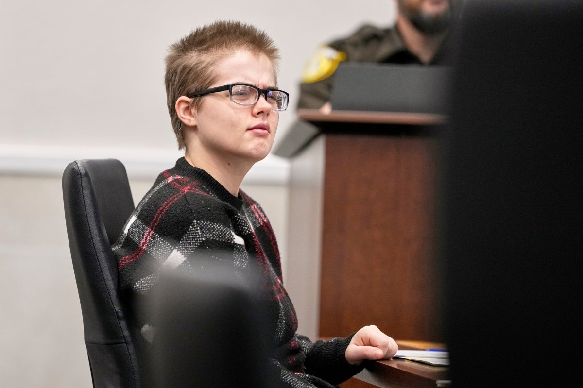 Morgan Geyser appears in a Waukesha County courtroom Thursday, Jan. 9, 2025, in Waukesha, Wis.