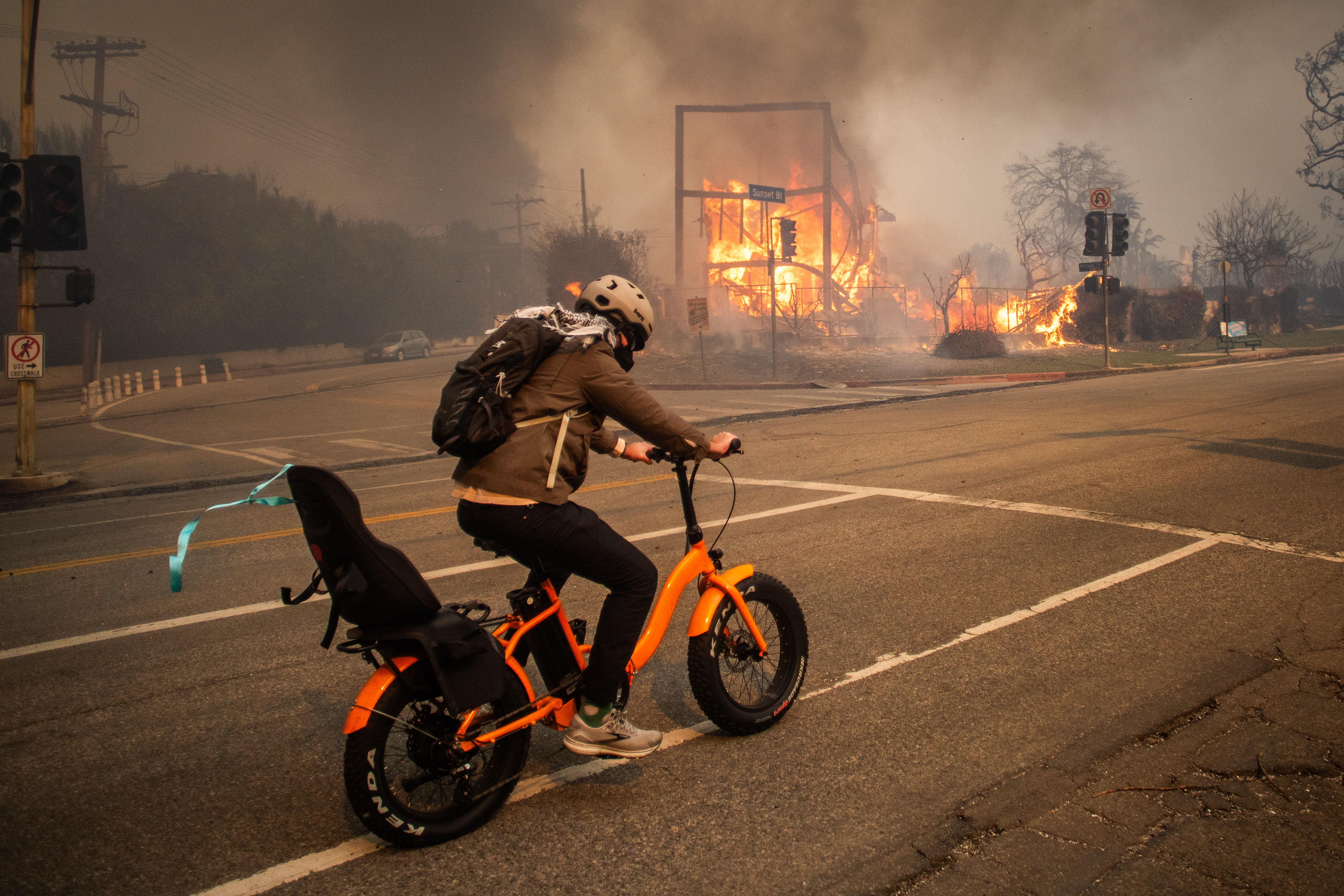 Los Angeles wildfires: The unique dangers of urban wildfire smoke