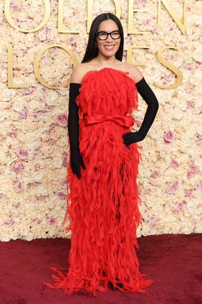 Ali Wong attends the 82nd Annual Golden Globe Awards at The Beverly Hilton on January 05, 2025 in Beverly Hills, California.