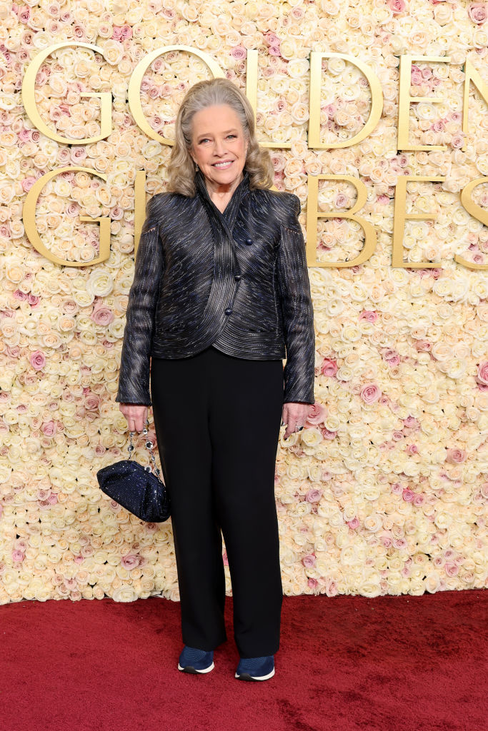 Kathy Bates attends the 82nd Annual Golden Globe Awards at The Beverly Hilton on January 05, 2025 in Beverly Hills, California.