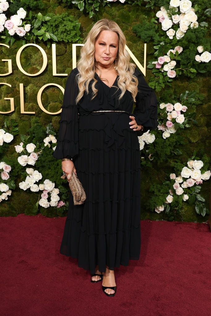 Jennifer Coolidge attends the 82nd Annual Golden Globe Awards at The Beverly Hilton on January 05, 2025 in Beverly Hills, California.