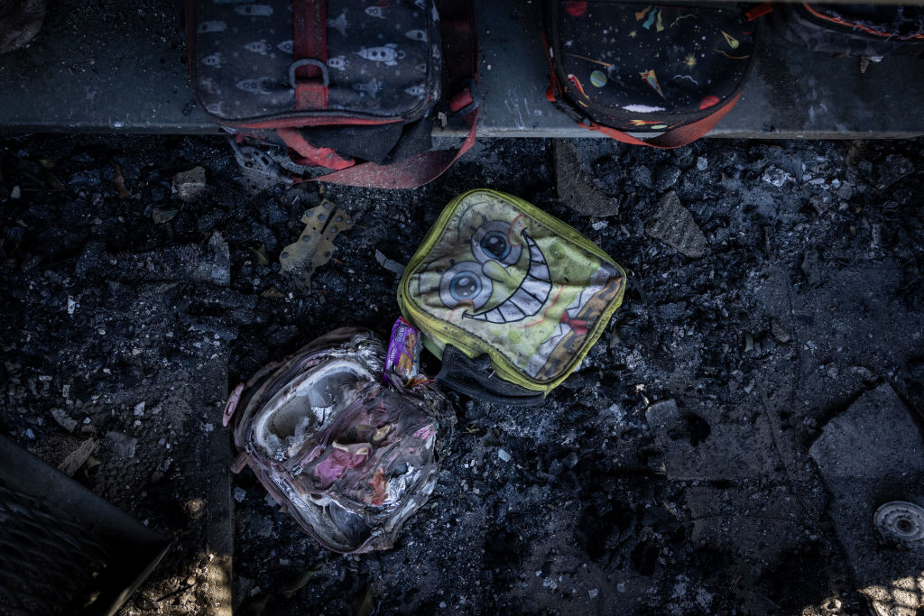 Marquez Charter Elementary school was destroyed by fire in the Pacific Palisades on Sunday, Jan. 12, 2025 in Los Angeles, Calif.