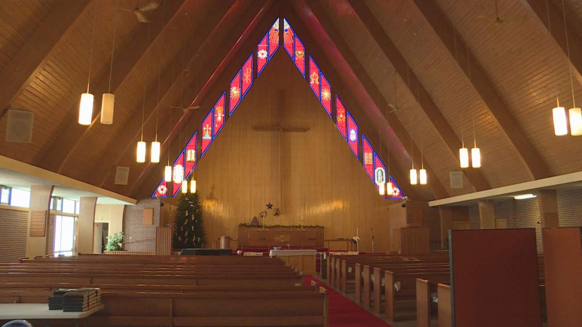 The Trinity Lutheran Church has gone up for sale.