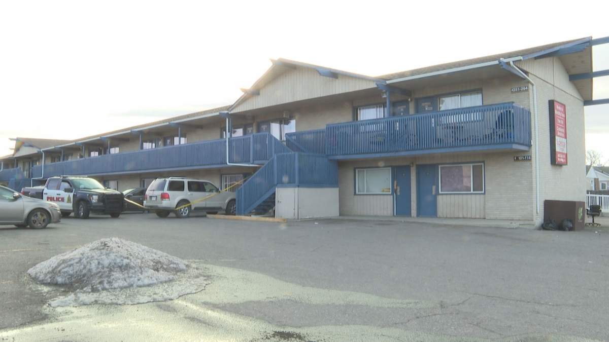 The investigation began on Dec. 28, 2024 when a body was found in a room at a motel located in the 2200 block of 7 Avenue S. in Lethbridge, Alta.