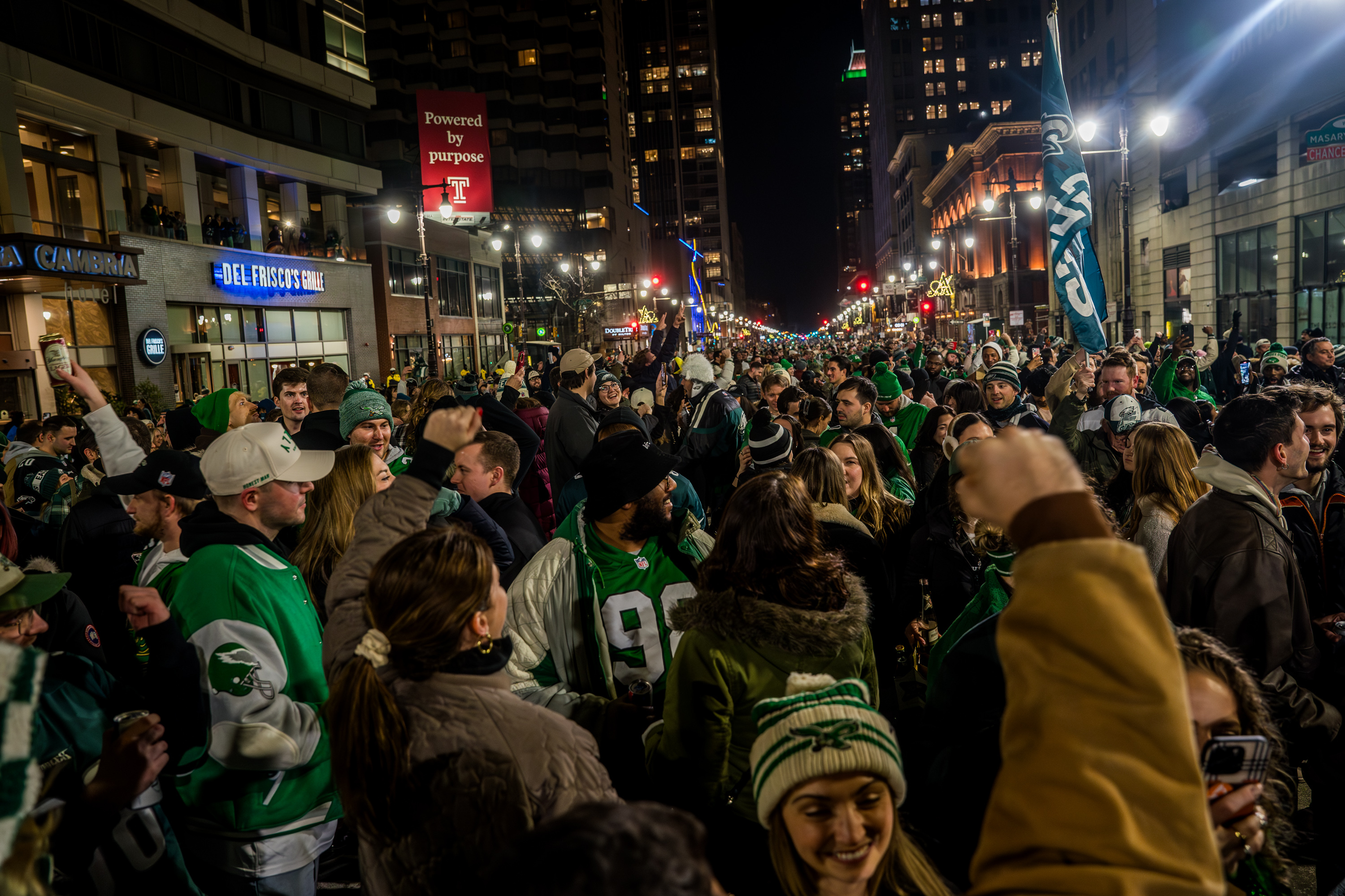 Toronto man dies from street pole fall while celebrating Eagles’ win