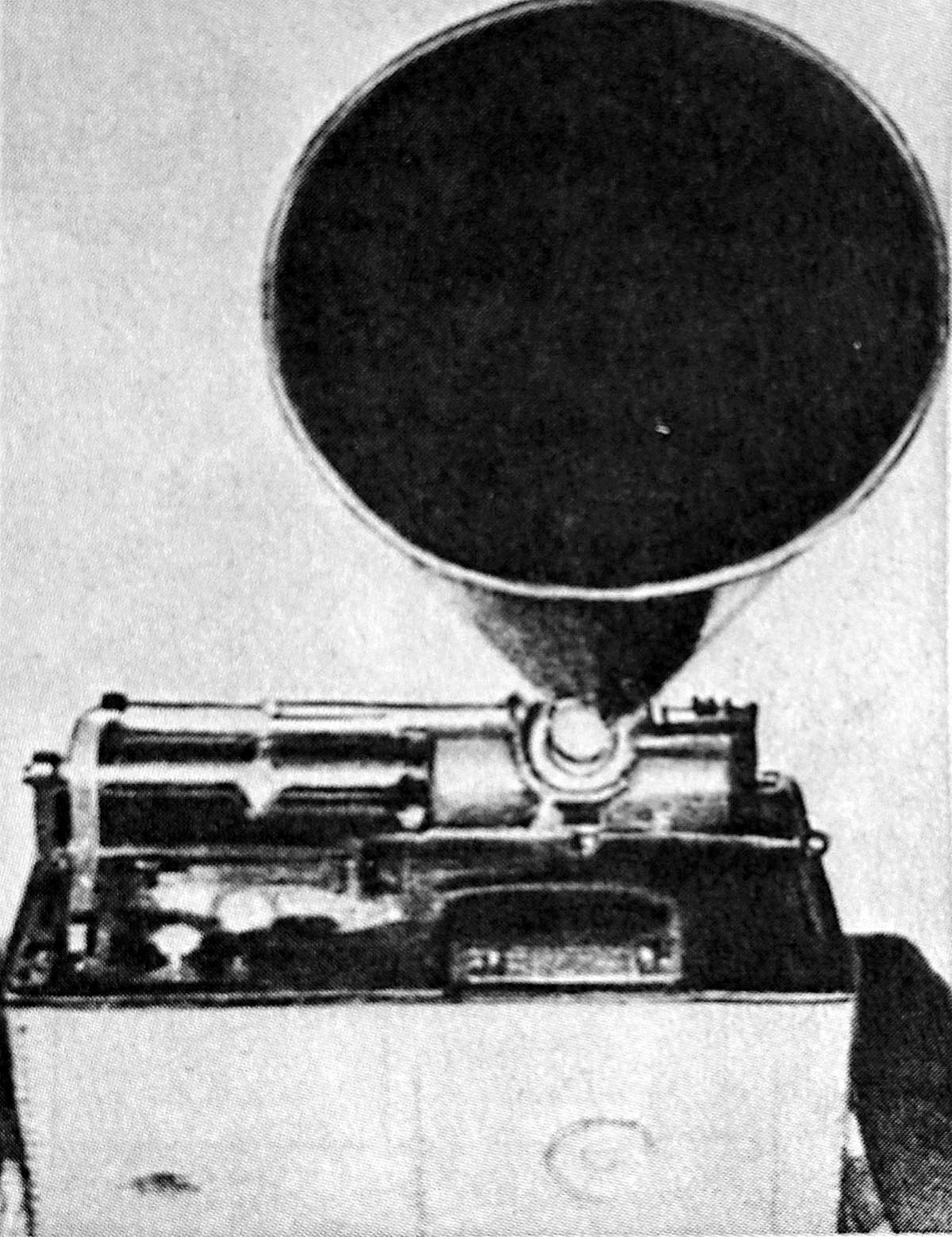 Thomas Edison's phonograph