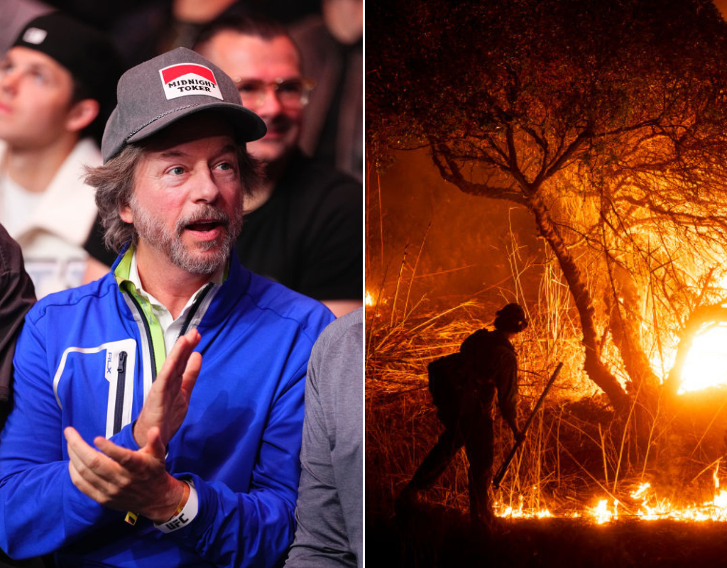 David Spade is offering big money to anyone who catches an L.A. arsonist in the act. 